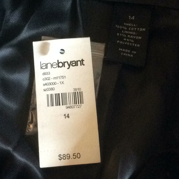 NWT Lane Bryant Velvet blazer - Picture 6 of 7